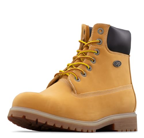 Lugz Men's Convoy Classic 6-inch Chukka Boot, Golden Wheat/Bark/Tan/Gum, 11 M